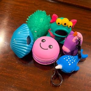 6 Piece Kids Squishy/stress relief Set